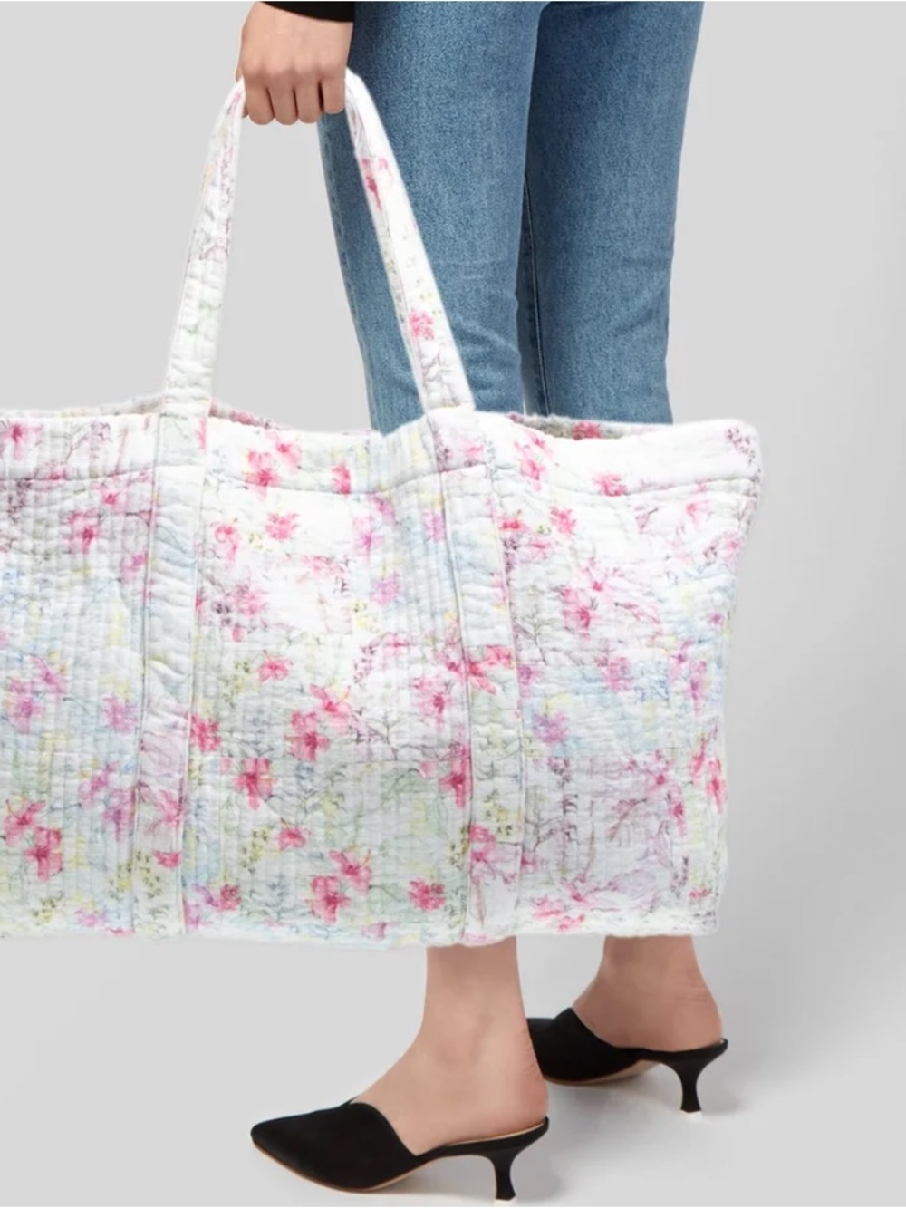 Loveshackfancy Floral Tote